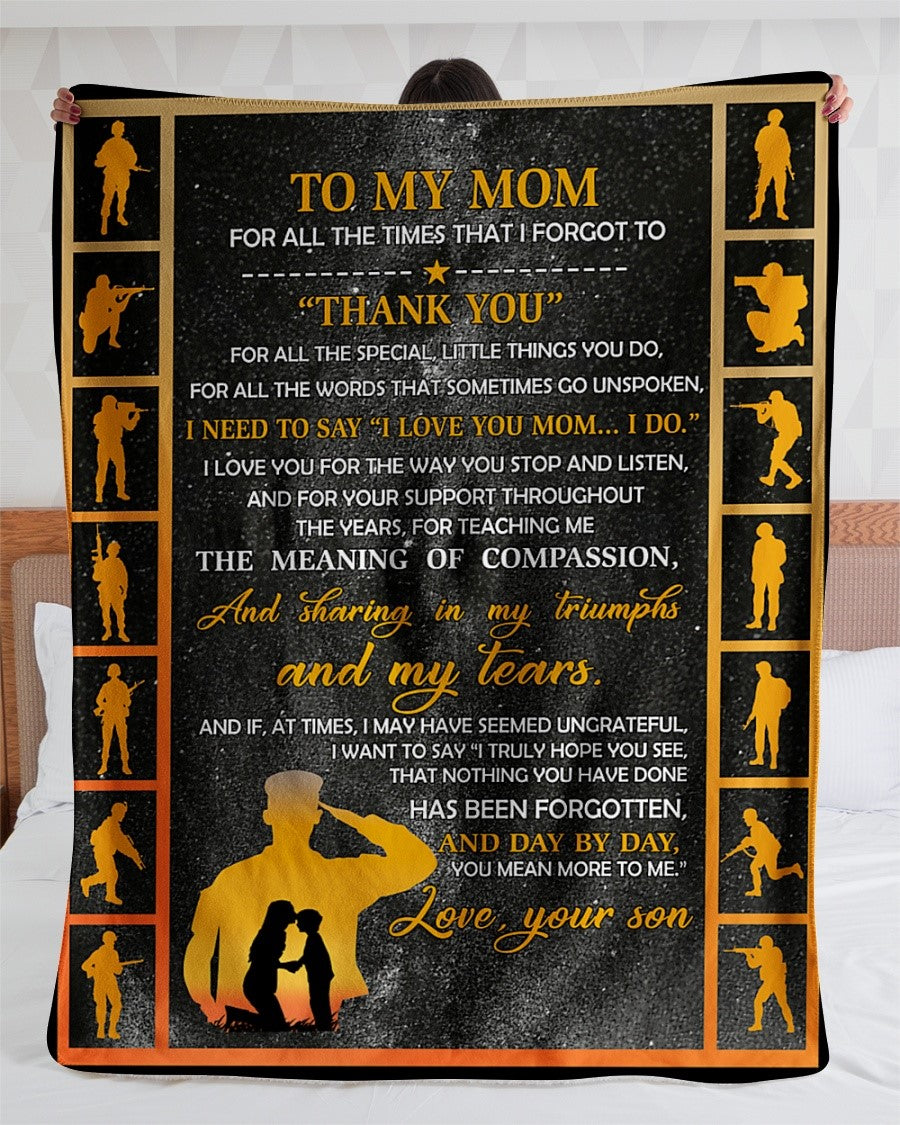 PresentsPrints, Happy Mother's Day - Fleece Blanket