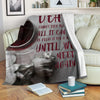 Death cannot stop true love Husband Fleece Blanket - Quilt Blanket