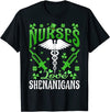 PresentsPrints, Nurses Love Shenanigans Funny St Patrick&#39;s Day Nursing, Nurse T-Shirt