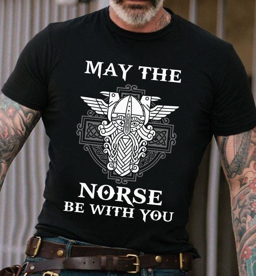 PresentsPrints, May the norse be with you, Nurse T-Shirt