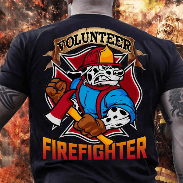 PresentsPrints, Firefighter dog volunteer firefighter Firefighter T-Shirt
