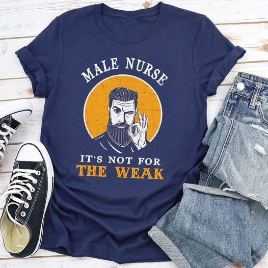 PresentsPrints, Male nurse it�s not for the weak black, Nurse T-Shirt
