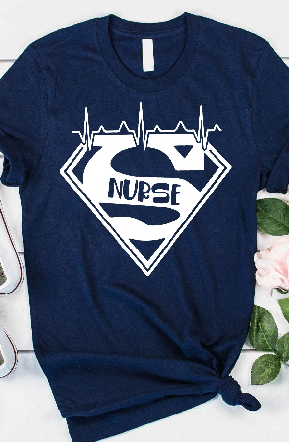 PresentsPrints, Gift for Nurse's day Super nurse, Nurse T-Shirt