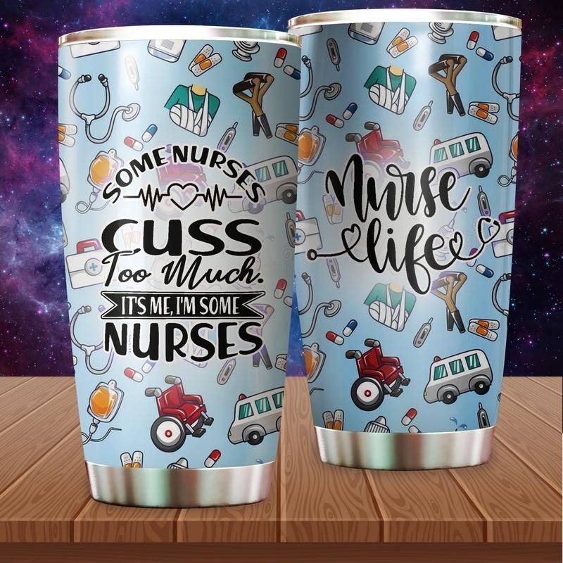 PresentsPrints, Personalized Nurse Life Gift for lover Day Travel, Nurse Tumbler