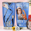PresentsPrints, Night Shift Nurse Personalized Gift for lover Day Travel, Nurse Tumbler