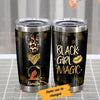 PresentsPrints, Personalized black girl magic lips be kind love heart tumbler size 20oz-30oz