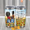 PresentsPrints, Personalized sisters forever never apart maybe in distance but never at heart sunflower tumbler size 20oz-30oz