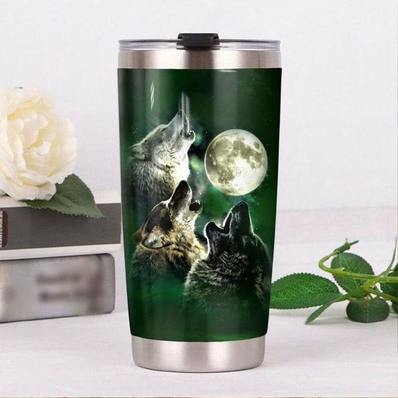 PresentsPrints, Team wolf howl and moon tumbler all over print size 20oz-30oz