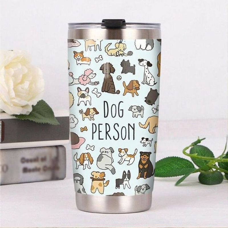 PresentsPrints, Team dogs person tumbler all over print size 20oz-30oz