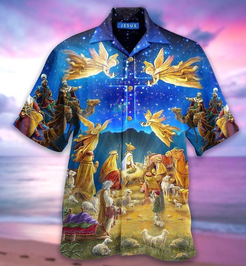 PresentsPrints, Jesus, Hawaiian Shirt