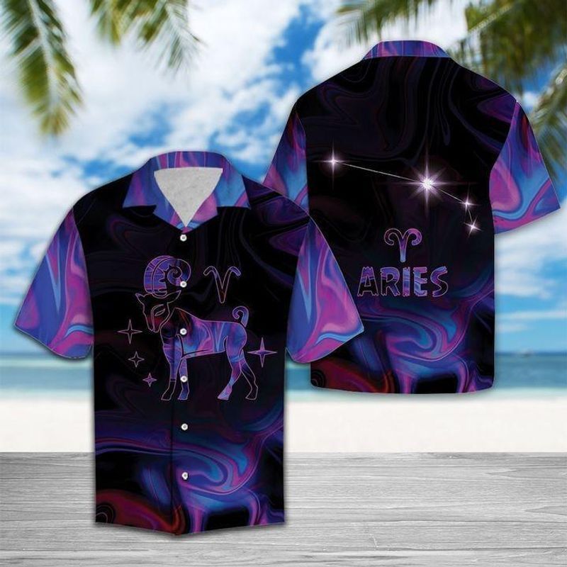 PresentsPrints, Aries horoscope, Hawaiian Shirt