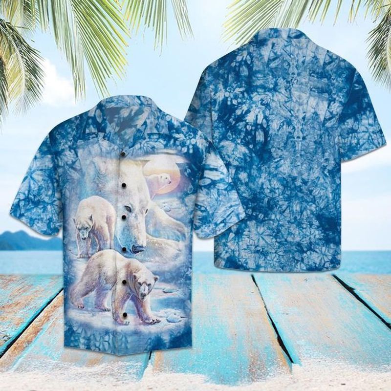 PresentsPrints, Polar bear, Hawaiian Shirt