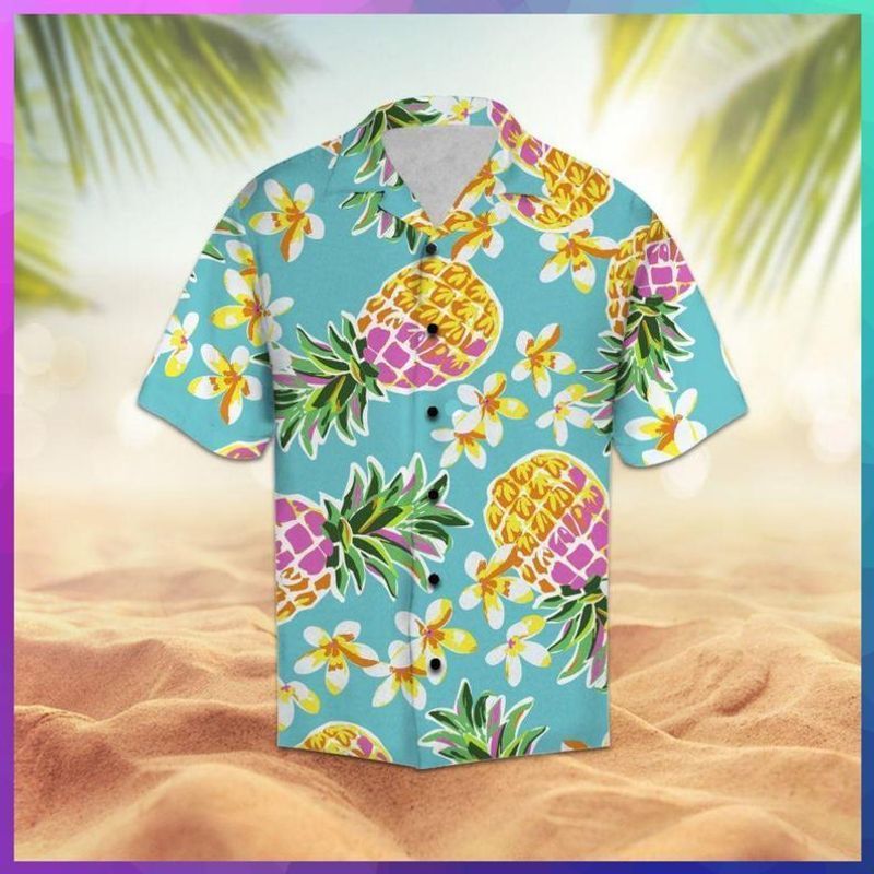 PresentsPrints, Pineapple, Hawaiian Shirt