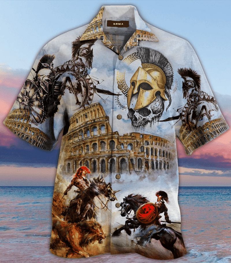 PresentsPrints, Roma fighter, Hawaiian Shirt