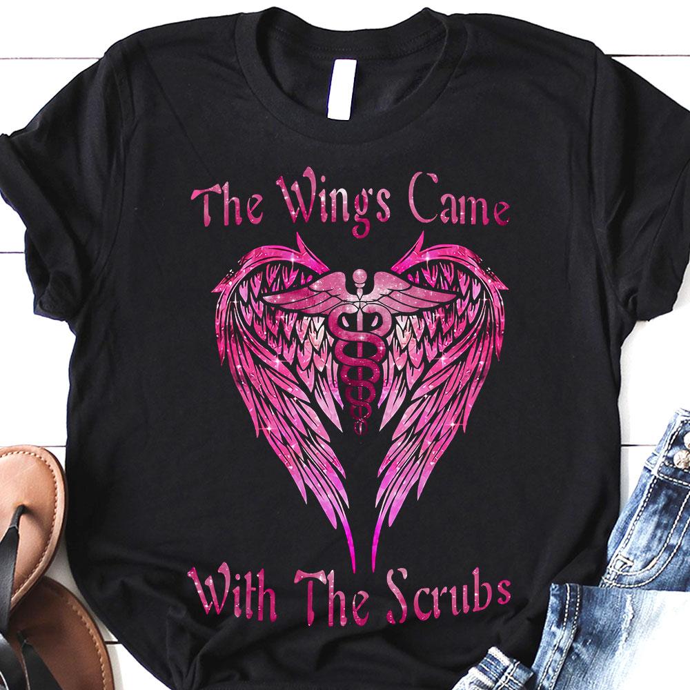PresentsPrints, Nurse The Wings Came ANQZ1210042Z Dark Classic T Shirt