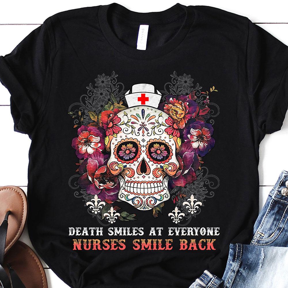 PresentsPrints, Nurse Smile Back HHQZ1210044Z Dark Classic T Shirt