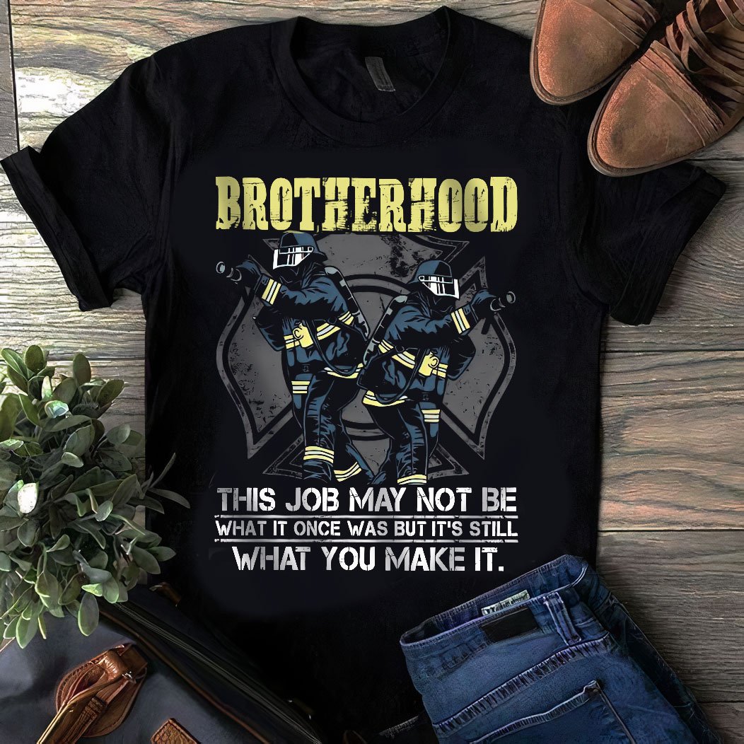 PresentsPrints, Brotherhood Firefighter ACAA1210005Z T-Shirt