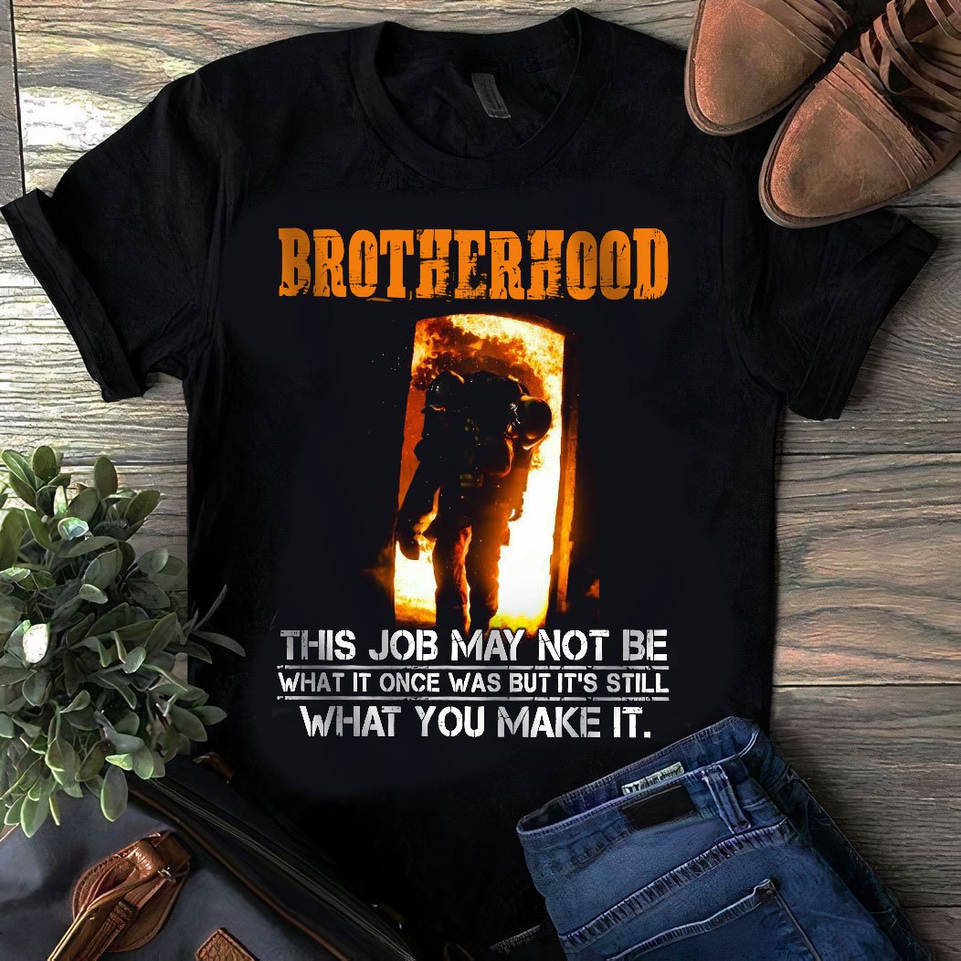 PresentsPrints, Brotherhood Firefighter ACAA1210009Z T-Shirt