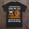 PresentsPrints, Firefighter Dad AEAA1210004Z T-Shirt