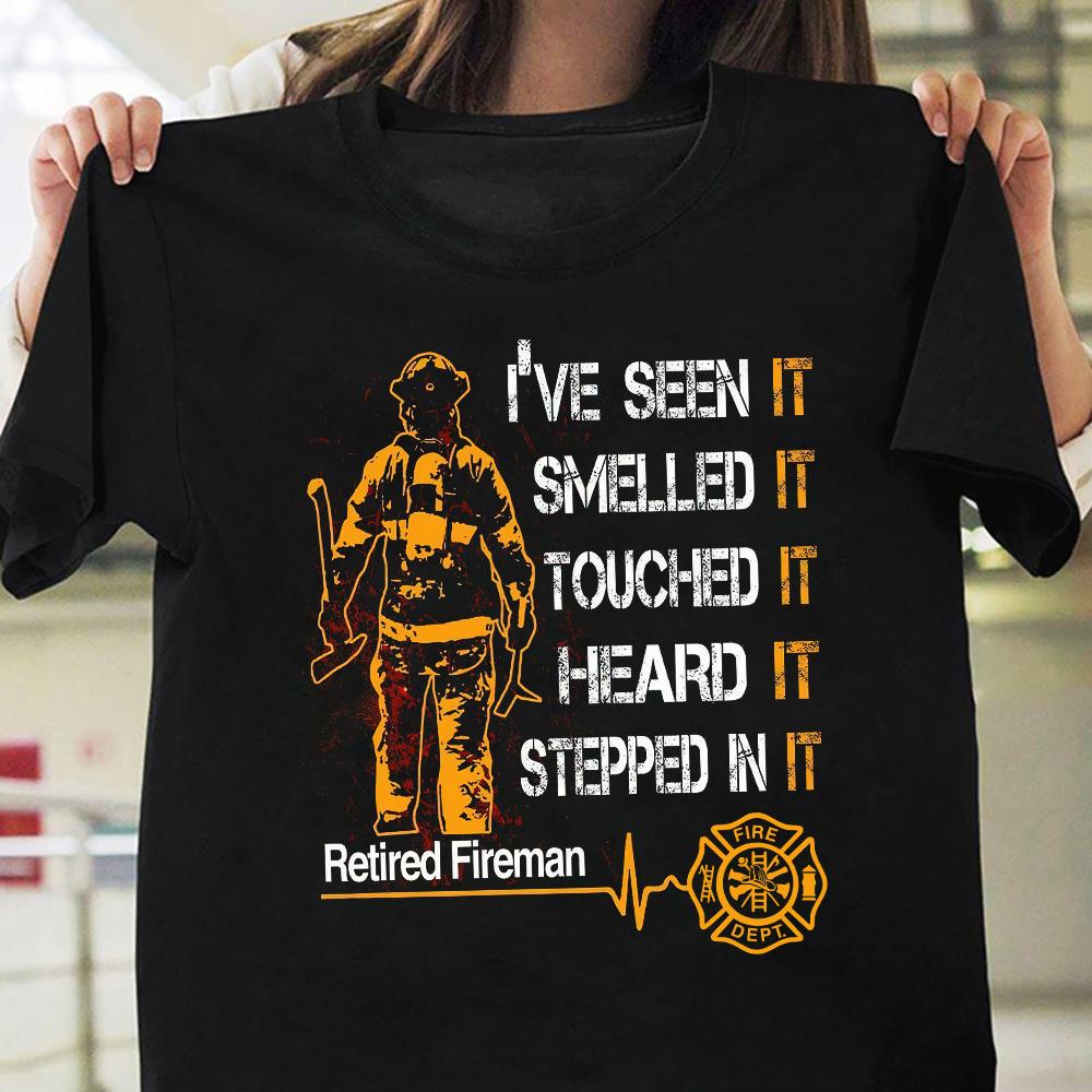 PresentsPrints, Proud Firefighter AEAA1210005Z T-Shirt