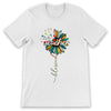 PresentsPrints, Blessed Teacher Sunflower T-Shirt