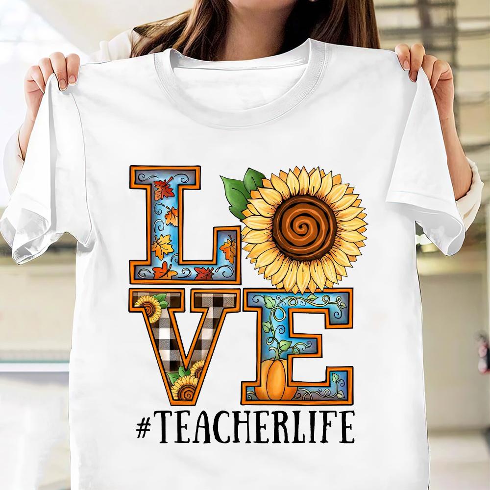 PresentsPrints, Love Teacher Life T-Shirt