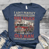 PresentsPrints, Firefighter Retired Fire Truck T-Shirt