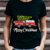 PresentsPrints, Firefighter Fire Truck Christmas T-Shirt