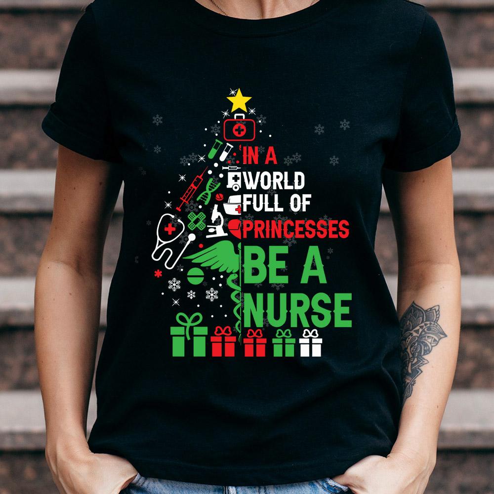 PresentsPrints, Nurse Be A Nurse Christmas MDGB0111004Z Dark Classic T Shirt