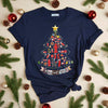 PresentsPrints, Firefighter Christmas Tree T-Shirt