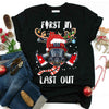 PresentsPrints, Firefighter Christmas T-Shirt