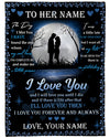 Personalized The Day I Met You I Have Found The One Whom My Soul Loves Blanket Gift For Wife From Husband Birthday Gift Bedding Couch Sofa Soft And Comfy Cozy