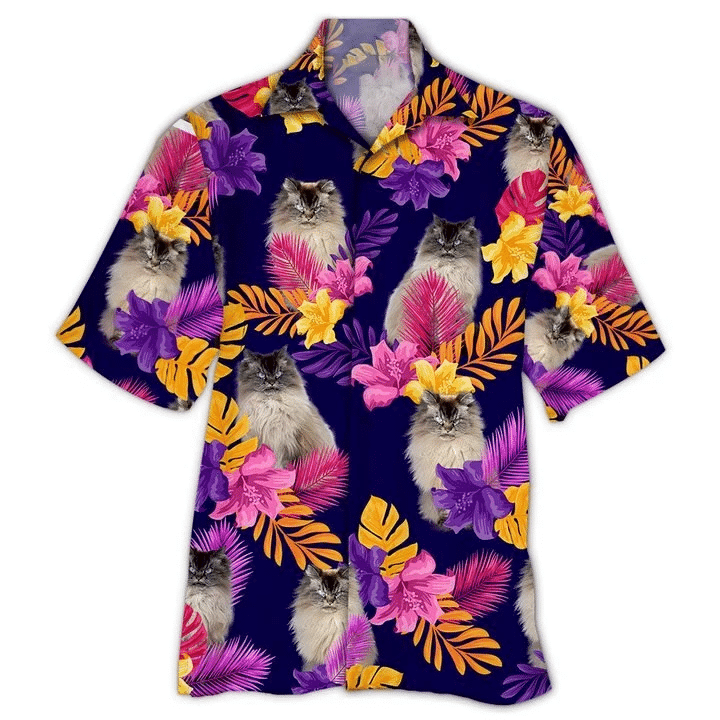 Ragdoll Cat Hawaiian Shirt, Aloha Shirt For Summer