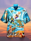 Cat Surfing Hawaiian Shirt Aloha Hawaii Shirt For Summer