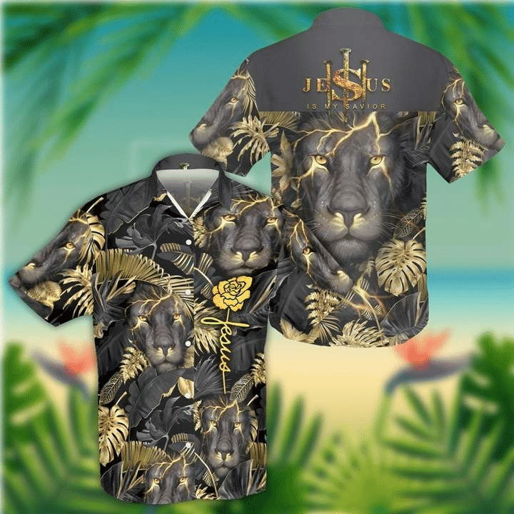 Jesus And Lion Aloha Hawaiian Shirt Aloha Hawaii Shirt For Summer