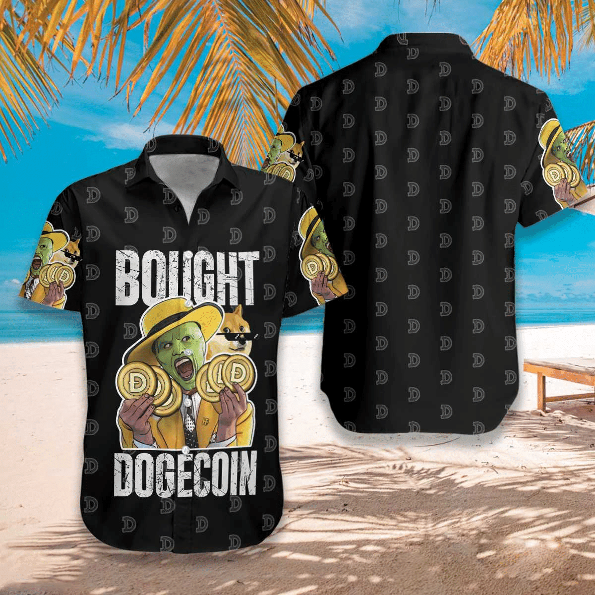 Bought Dogecoin Hawaiian Shirt Aloha Hawaii Shirt For Summer