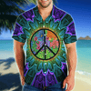 Hippie Tropical Hawaiian Shirt, Aloha Shirt For Summer