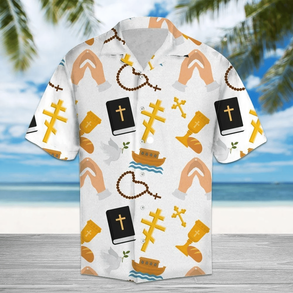 Love Jesus Pray For Peace Hawaiian Shirt Aloha Hawaii Shirt For Summer