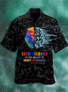 Math Brain Hawaiian Shirt, Aloha Shirt For Summer