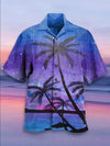 Coconut Tree Hawaiian Shirt, Aloha Shirt For Summer