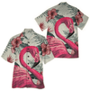 Flamingo Hawaiian Shirt, Aloha Shirt For Summer