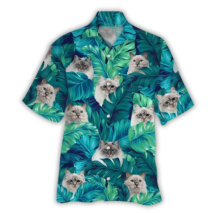 Birman Cat Hawaiian Shirt, Aloha Shirt For Summer