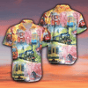 Take A Train Pink Hawaiian Shirt, Aloha Shirt For Summer