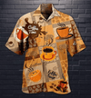 Love Coffee Brown Hawaiian Shirt, Aloha Shirt For Summer