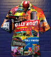 Hollywood Hawaiian Shirt, Aloha Shirt For Summer