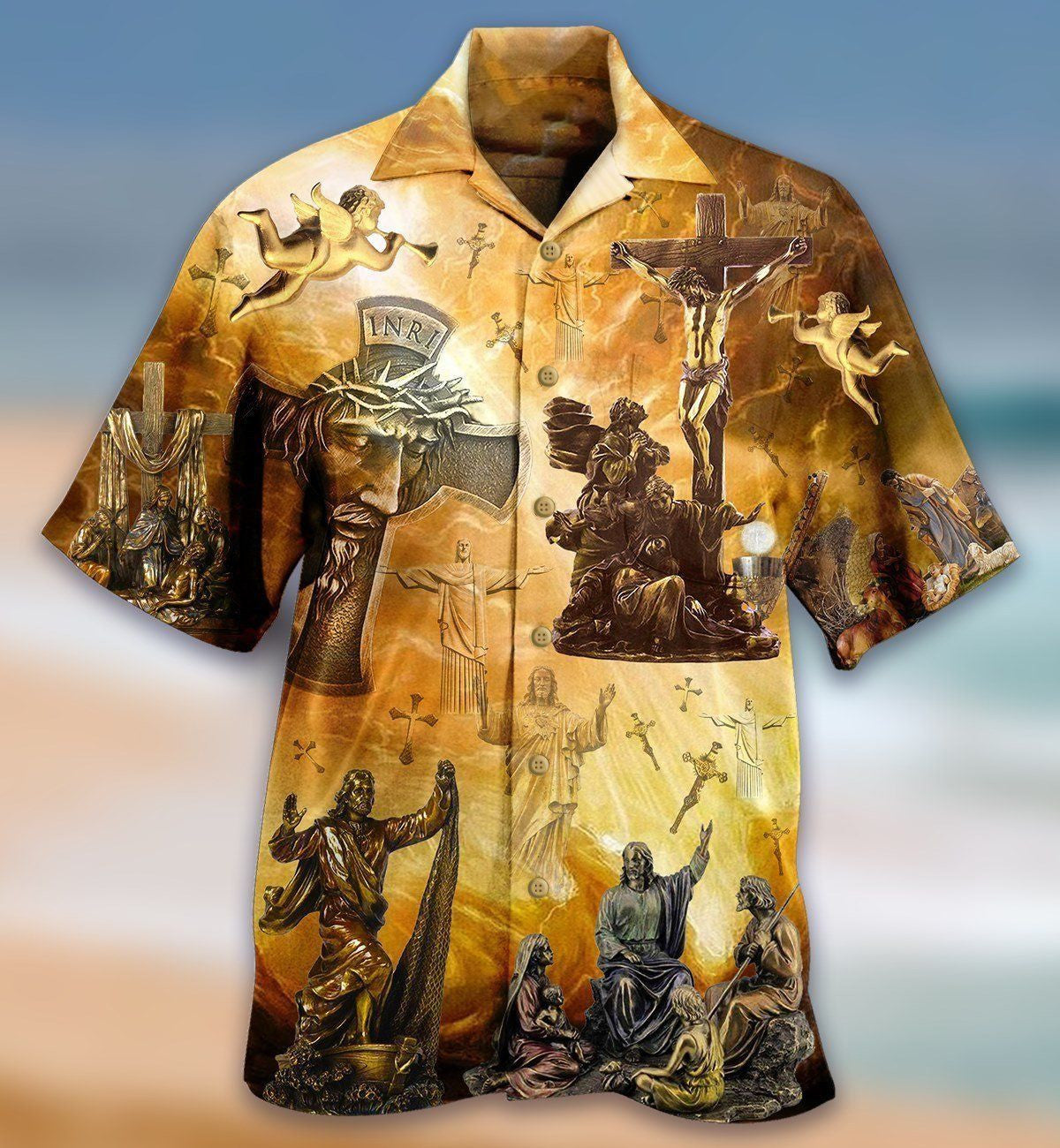 Jesus Is My Savior Hawaiian Shirt, Aloha Shirt For Summer