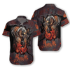 Hell Fire Dragon Hawaiian Shirt, Aloha Shirt For Summer