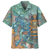 Hippie Beach Hawaiian Shirt, Aloha Shirt For Summer