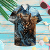 Wolf Hawaiian Shirt, Aloha Shirt For Summer