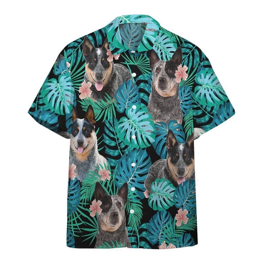 3D Australian Cattle Dog Summer CustomHawaiian Shirt, Aloha Shirt For Summer